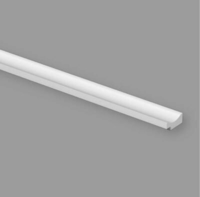 JC1106 Profilo di chiusura in polimeri per art. JC1077 32x13x2800 linea Lymer Geometric