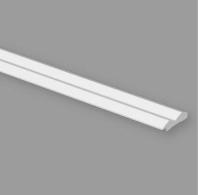 JC1125 Profilo di chiusura in polimeri per art. JC1074 49x12x2800 linea Lymer Geometric