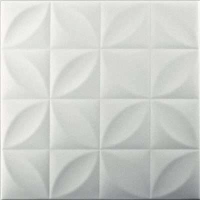 White 19 Pannelli per soffitti 50x50 e pareti in XPS