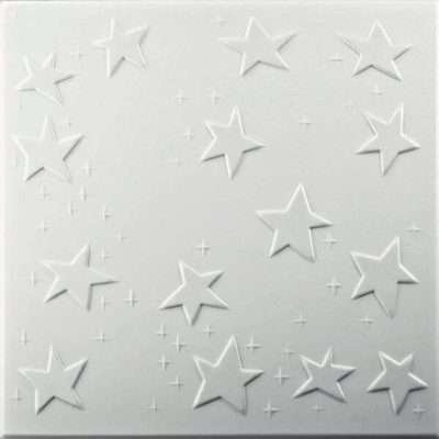 White 66 Pannelli per soffitti 50x50 e pareti in XPS