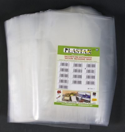 BUSTA GOFFRATA 20X30 CM PER SOTTOVUOTO 100 PZ