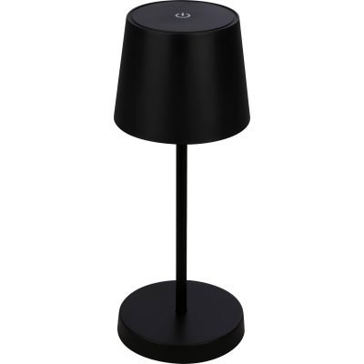 LAMPADA DA TAVOLO BT10001 BATT RICARIC NERO