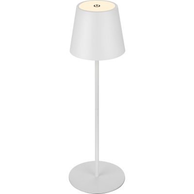 LAMPADA DA TAVOLO BT10003 BATT RICARIC BIANCO