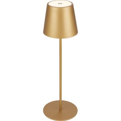 LAMPADA DA TAVOLO BT10009 BATT RICARIC ORO