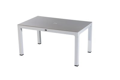 TAVOLO C/VETRO SEGINUS CM 150X90X75H CAPP-BIA