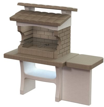 BARBECUE IN MURATURA 159X72X162 CM LUXOR