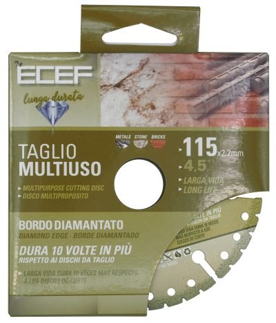 DISCO DIAMANTATO MULTIUSO D 115 MM