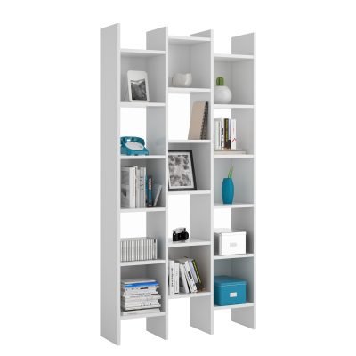 KIT LIBRERIA ITALIAN 96X25XH192 CM BIANCO