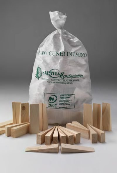 CUNEI ABETE PIALLATO PER EDILIZIA CF. 100 PEZZI
