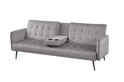 DIVANO PRONTOLETTO MODERN 3 POSTI GRIGIO CHIARO