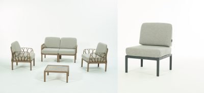 SALOTTO GARDA MODULO POSTO AGGIUNTIVO ANTRACITE