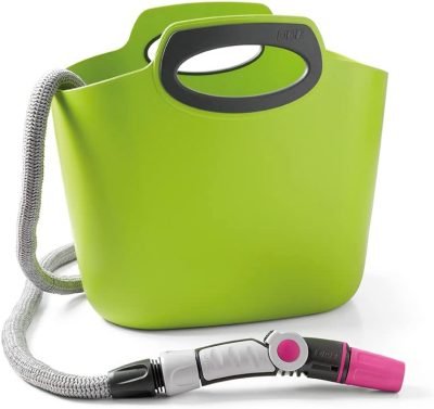 SET TUBO AUTO ESTENSIBILE 30M IN BAG LIME AQUAPOP