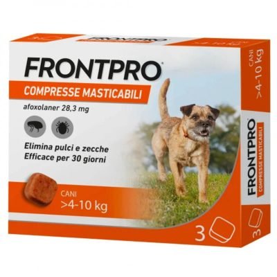 FRONTPRO COMPRESSA MASTICABILE CANI 4 -10 KG 3 PZ