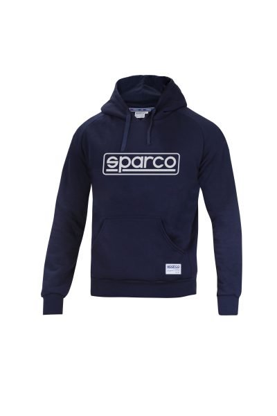 SPARCO FELPA HOODIE FRAME BLU MARINE TG M