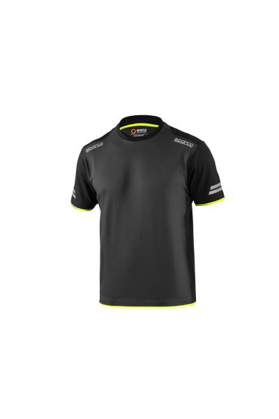 SPARCO T-SHIRT TUCSON GREY YELLOW TG M