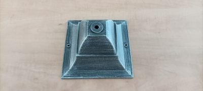 R CAPPELLO X LAMPIONE NEW YORK H CM.200 A 2 LUCI GRIGIO