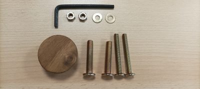 R KIT MONTAGGIO X TAVOLO LEGNO RETTANGOLARE PIEGHEVOLE CM 140X80X72