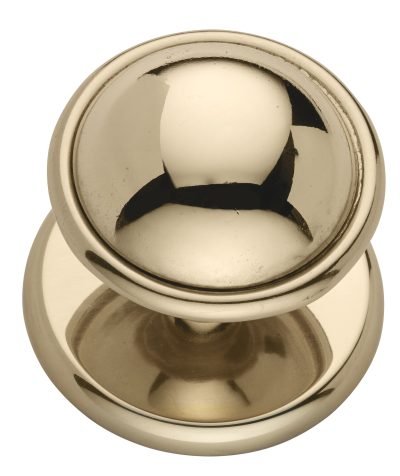 POMOLO OTTONE D 70 MM SATINATO*