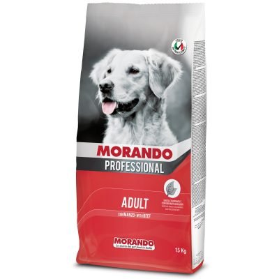 CIBO CANE MORANDO 15 KG ADULT MANZO
