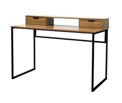 INDUSTRIAL SCRIVANIA METAL/QUERCIA 120X60X95 CM