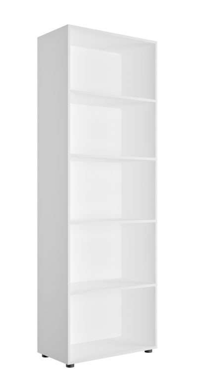 LIBRERIA 4 RIPIANI CM. 69X35X200 H BIANCA