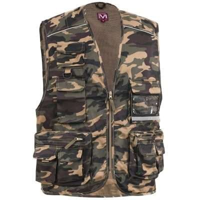 GILET POWER CAMOUFLAGE MIS. L