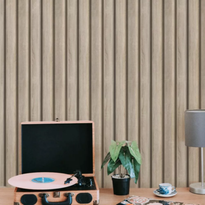 DOGA 3D LEGNO IN MDF NATURALE MIS. 119X16X2750 MM - immagine 2