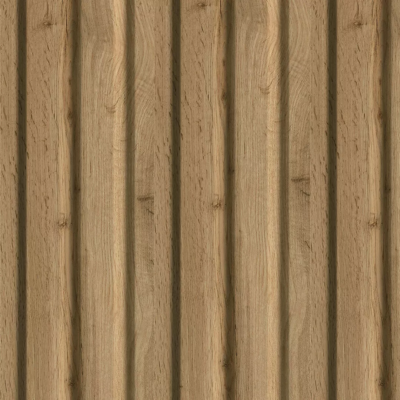 DOGA 3D LEGNO IN MDF NOCE MIS. 119X16X2750 MM - immagine 3