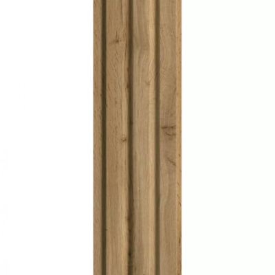 DOGA 3D LEGNO IN MDF NOCE MIS. 119X16X2750 MM - immagine 5