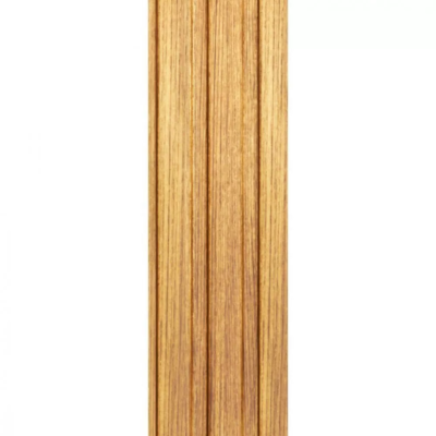 DOGA 3D LEGNO IN MDF TEAK MIS.119X16X2750 MM - immagine 3