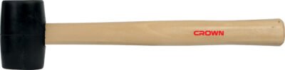 CROWN MAZZUOLA TESTA IN GOMMA M/LEGNO 65 MM CPHHR-WHB16
