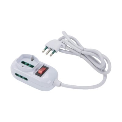 FME 421454 MULTIPRESA 2P BIP+1BIP/SCHUKO SPINA 10A