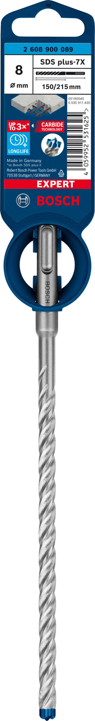 BOSCH-A PUNTA SDS PLUS-7X EXPERT  8X150/215 MM