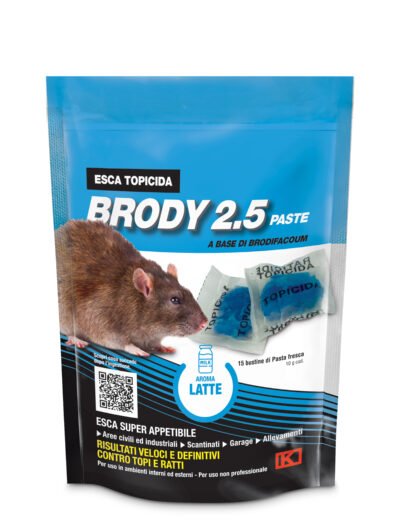 ESCA TOPICIDA FRESCA BRODY 2.5 150 G BLU LATTE