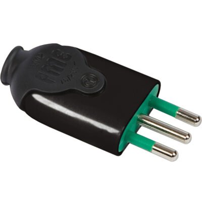 FME 80.011 SPINA 10A 2P+T NERO