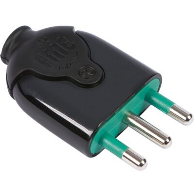 FME 80.021 SPINA 16A 2P+T NERO