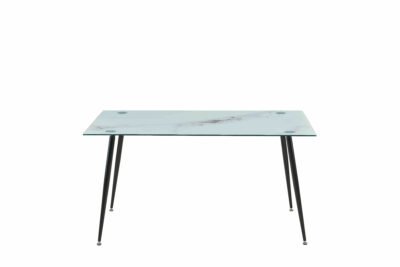 TAVOLO MIRROR 120X80X75 VETRO MARMO 290 LUCIDO
