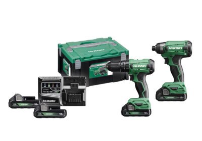 HIKOKI COMBOPACK KC18DA TRAPANO + AVVITAT IMP 18V