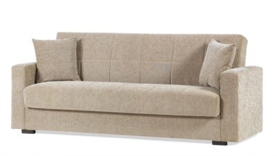DIVANO PRONTO LETTO NORA 3P LUMOS BEIGE