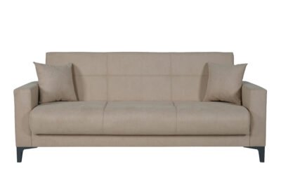 DIVANO PRONTO LETTO BRAVO 3P BACOS MARRONE