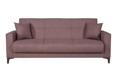 DIVANO PRONTO LETTO BRAVO 3P BACOS VIOLA