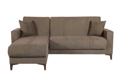 DIVANO ANGOLO BRAVO BACOS MARRONE