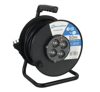 AVVOLGICAVO 50 M SEZ 3X1,5 4BIP SCH+PROT 49028
