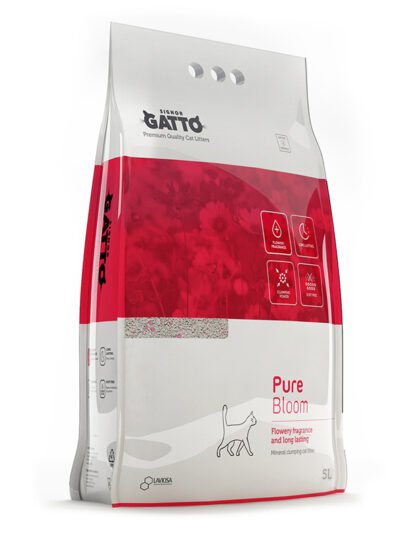 LETTIERA SIGNOR GATTO PURE BLOOM 5 L