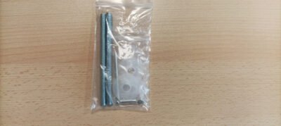 R ACCESSORI MONTAGGIO X MANIGLIONE INOX SATINATO ART.3L30 MM.350