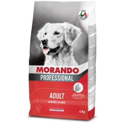 CIBO CANE MORANDO  4 KG ADULT MANZO