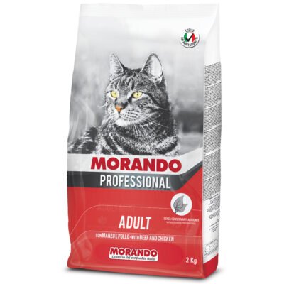CIBO GATTO MORANDO 2 KG MANZO E POLLO