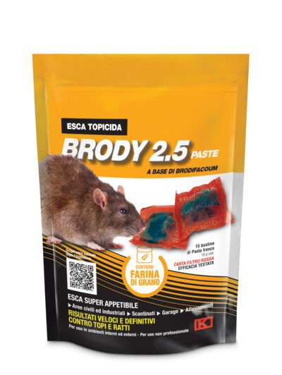 ESCA TOPICIDA FRESCA BRODY 2.5 150 G ROSSO FAR GRANO