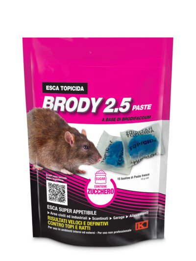 ESCA TOPICIDA FRESCA BRODY 2.5 150 G BLU ZUCCHERO