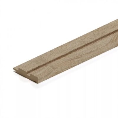 PROFILO DX 3D LEGNO IN MDF NATURALE MIS.77x16x2750 MM